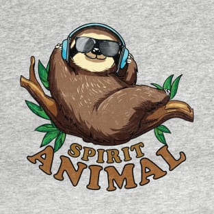 Lazy Sloth Spirit Animal T-Shirt